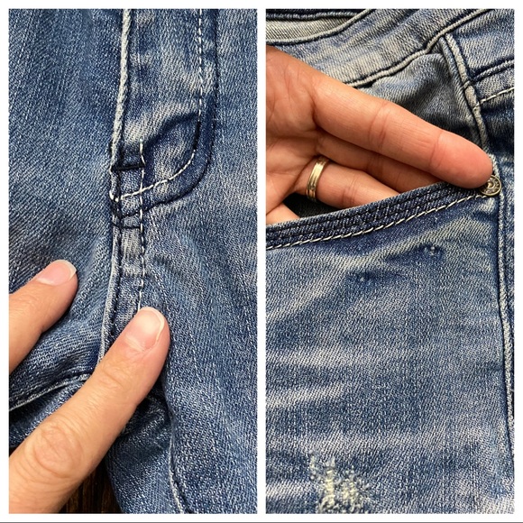 PRE-LOVED PAIR! Distressed Denim - Picture 14 of 15